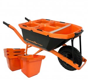 BucketBarrow Pro88 Narrow Utility Wheelbarrow